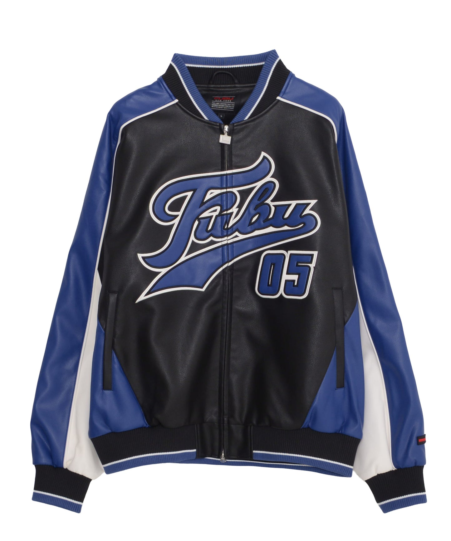 【NEW】【9月下旬発送予定】FAUX LEATHER GAME JACKET/フェイクレザー ゲームジャケット【FAM-52306】