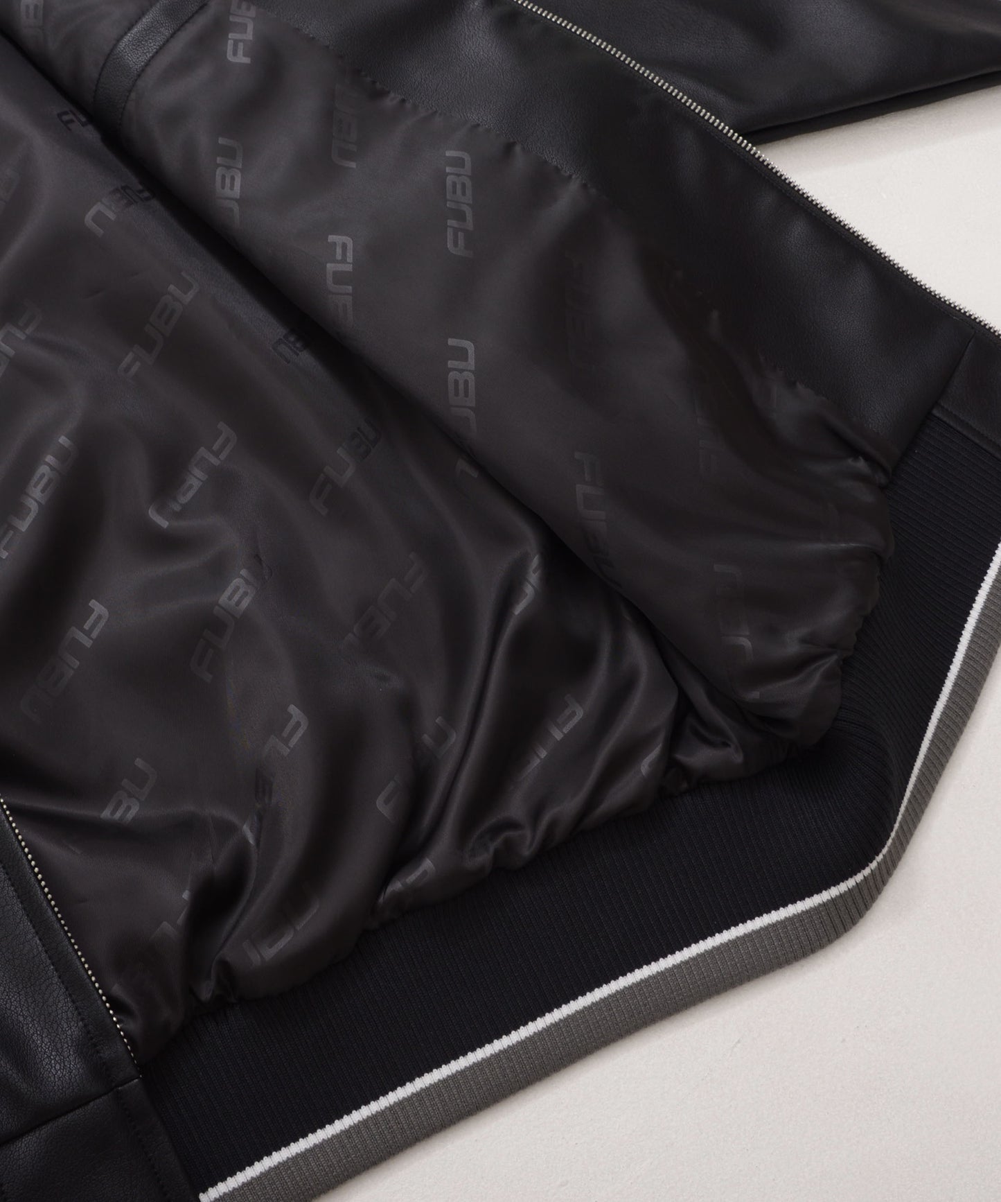 【NEW】【9月下旬発送予定】FAUX LEATHER GAME JACKET/フェイクレザー ゲームジャケット【FAM-52306】