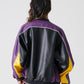 【年末SALE30%OFF】FAUX LEATHER GAME JACKET/フェイクレザー ゲームジャケット【FAM-52306】