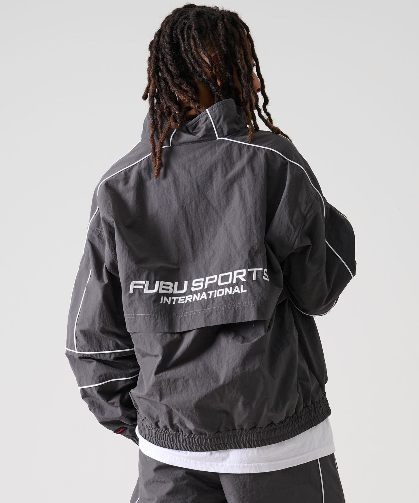 【NEW】NYLON TRACK JACKET/ナイロン トラックジャケット【FAM-52308】