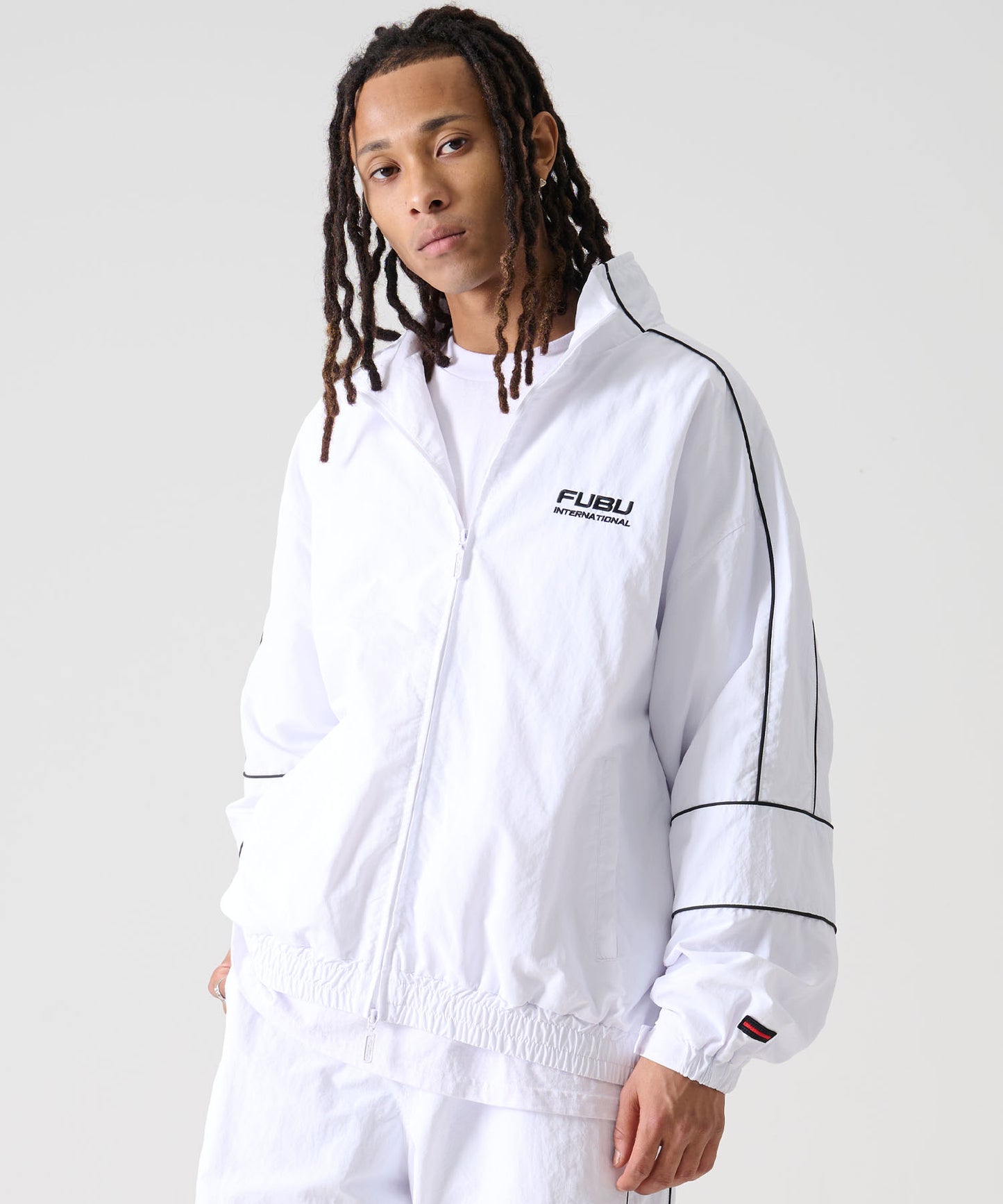 【NEW】NYLON TRACK JACKET/ナイロン トラックジャケット【FAM-52308】