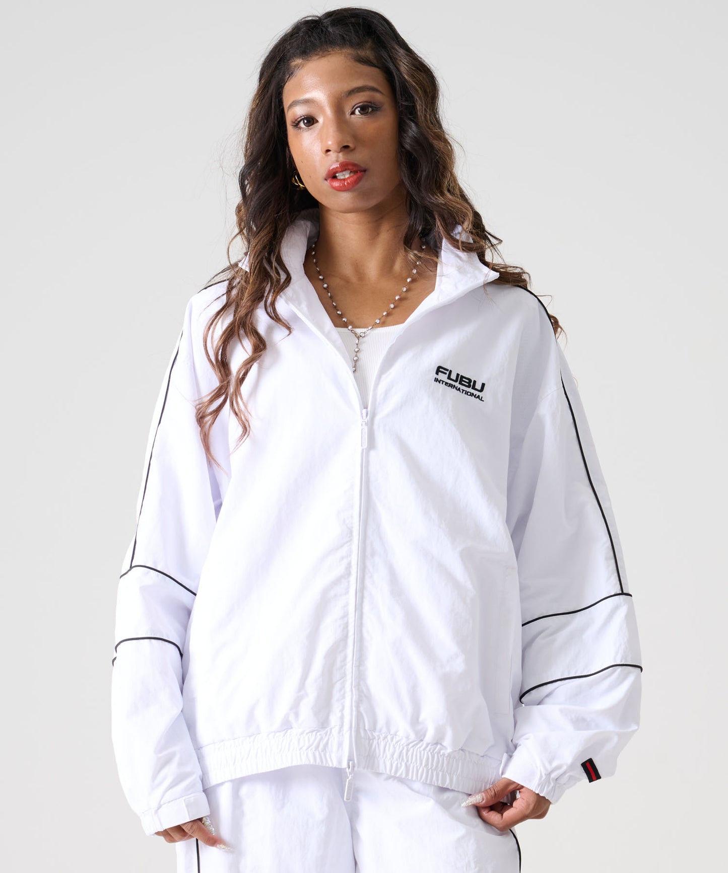 【NEW】NYLON TRACK JACKET/ナイロン トラックジャケット【FAM-52308】