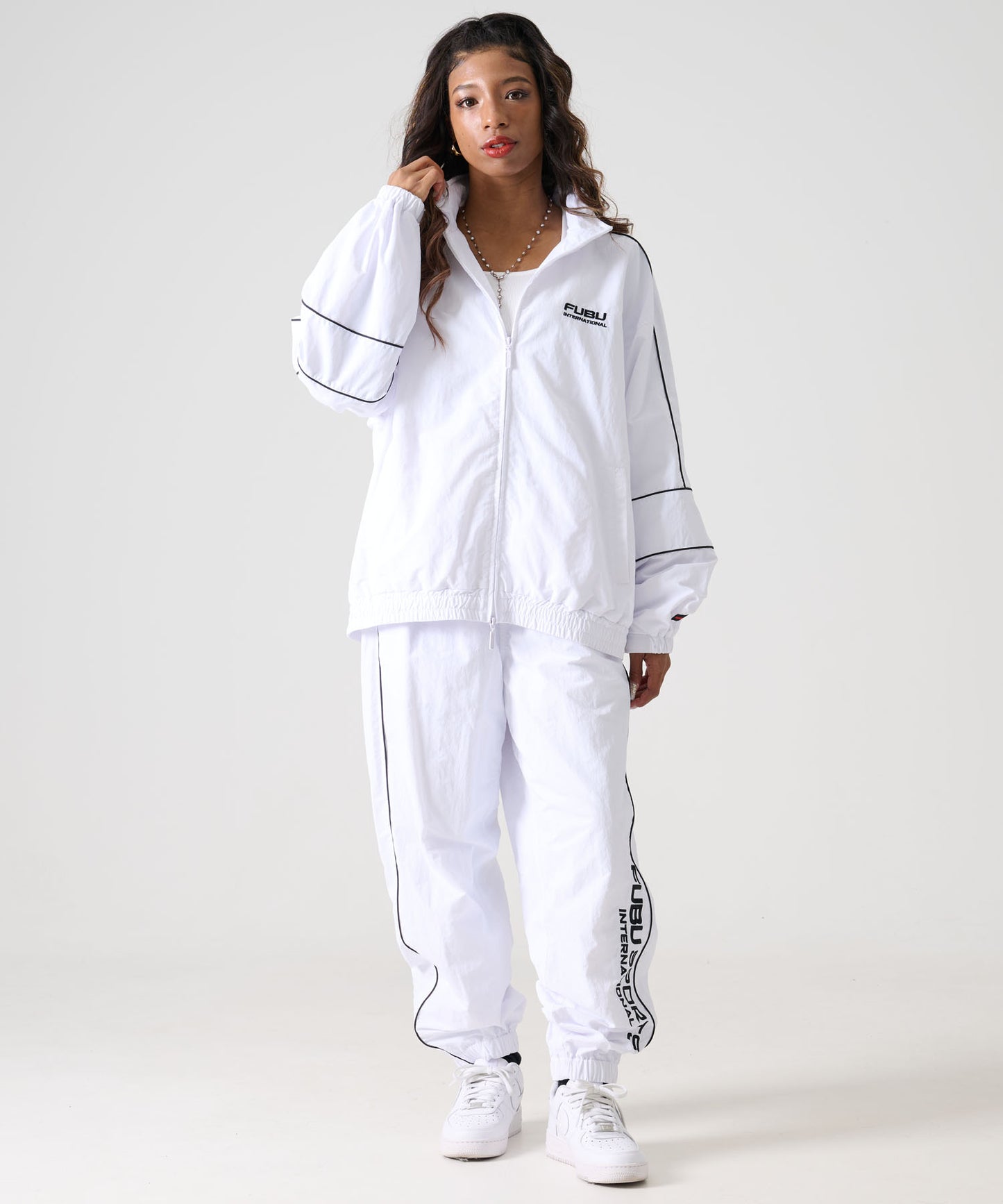 【NEW】NYLON TRACK JACKET/ナイロン トラックジャケット【FAM-52308】