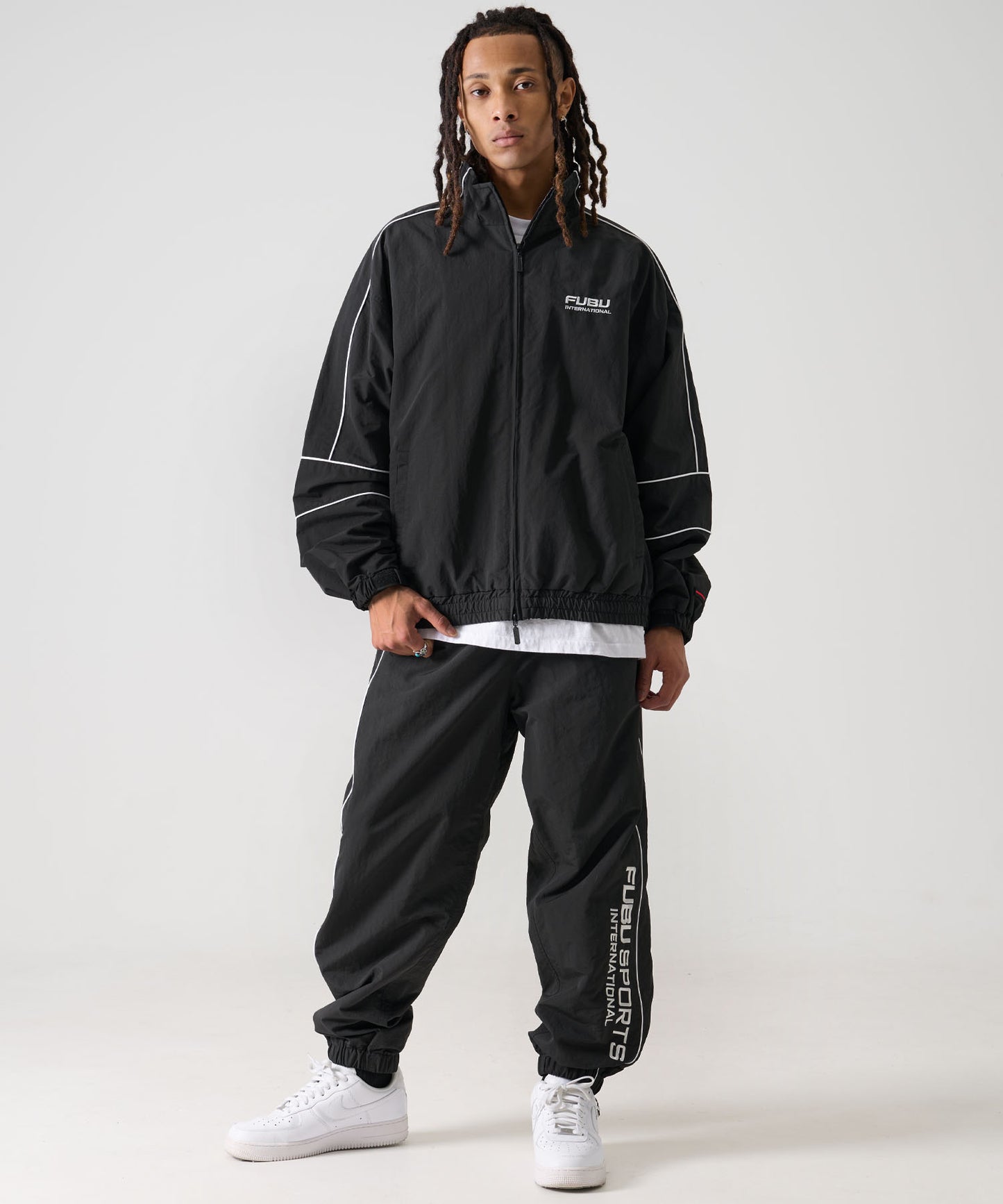 【NEW】NYLON TRACK JACKET/ナイロン トラックジャケット【FAM-52308】