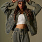 【NEW】STUDS DENIM JACKET/スタッド付きデニムジャケット【FAM-52309】