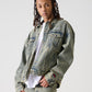 【NEW】STUDS DENIM JACKET/スタッド付きデニムジャケット【FAM-52309】