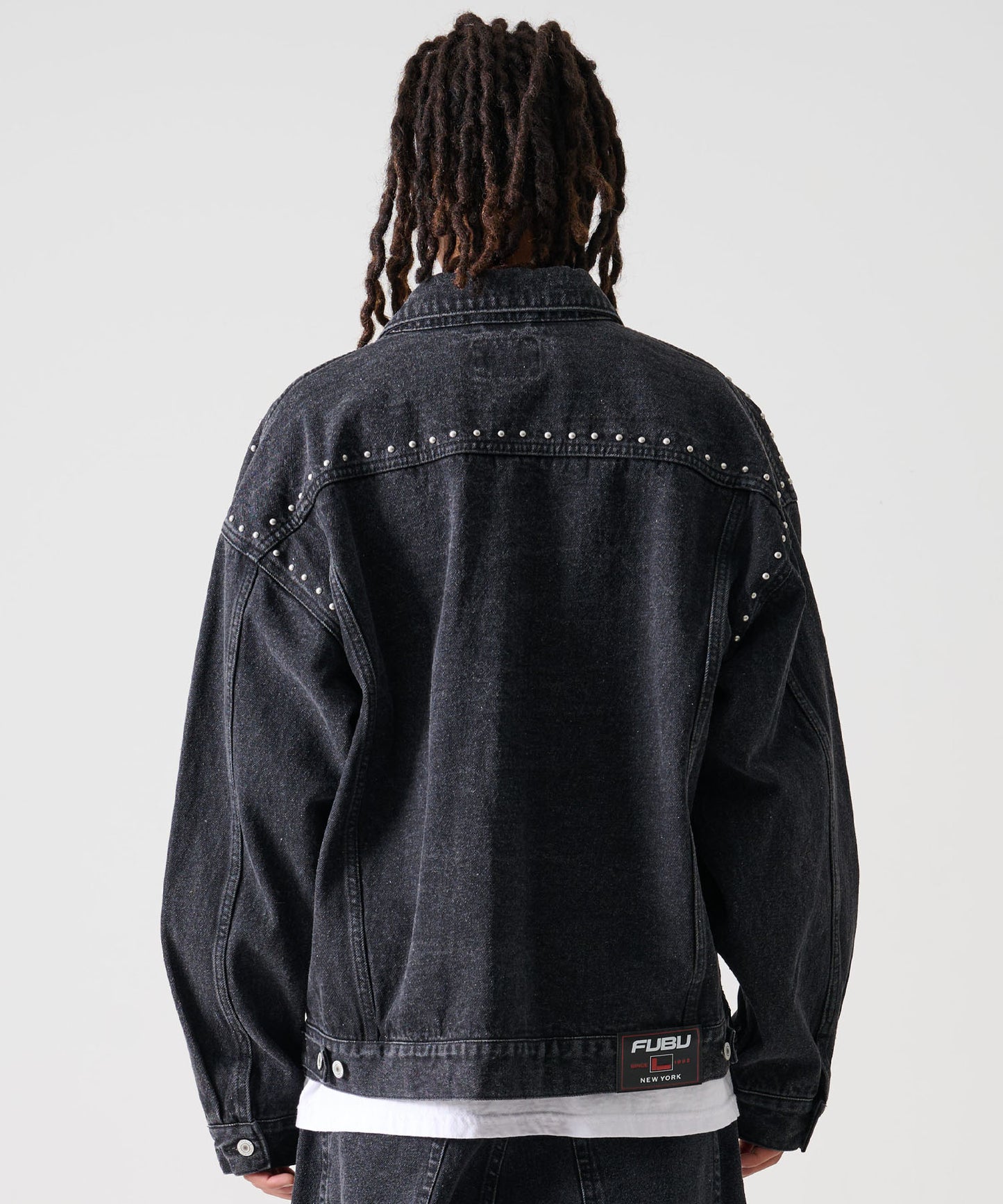 【NEW】STUDS DENIM JACKET/スタッド付きデニムジャケット【FAM-52309】