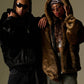FAUX FAR HOODED JACKET/フェイクファー フード ジャケット【FAM-52311】