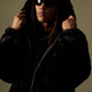 FAUX FAR HOODED JACKET/フェイクファー フード ジャケット【FAM-52311】