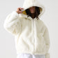 FAUX FAR HOODED JACKET/フェイクファー フード ジャケット【FAM-52311】