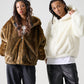 FAUX FAR HOODED JACKET/フェイクファー フード ジャケット【FAM-52311】