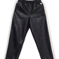 【Black Friday30%OFF】FAUX LEATHER TRACK PANTS/フェイクレザー トラックパンツ【FAM-52500】