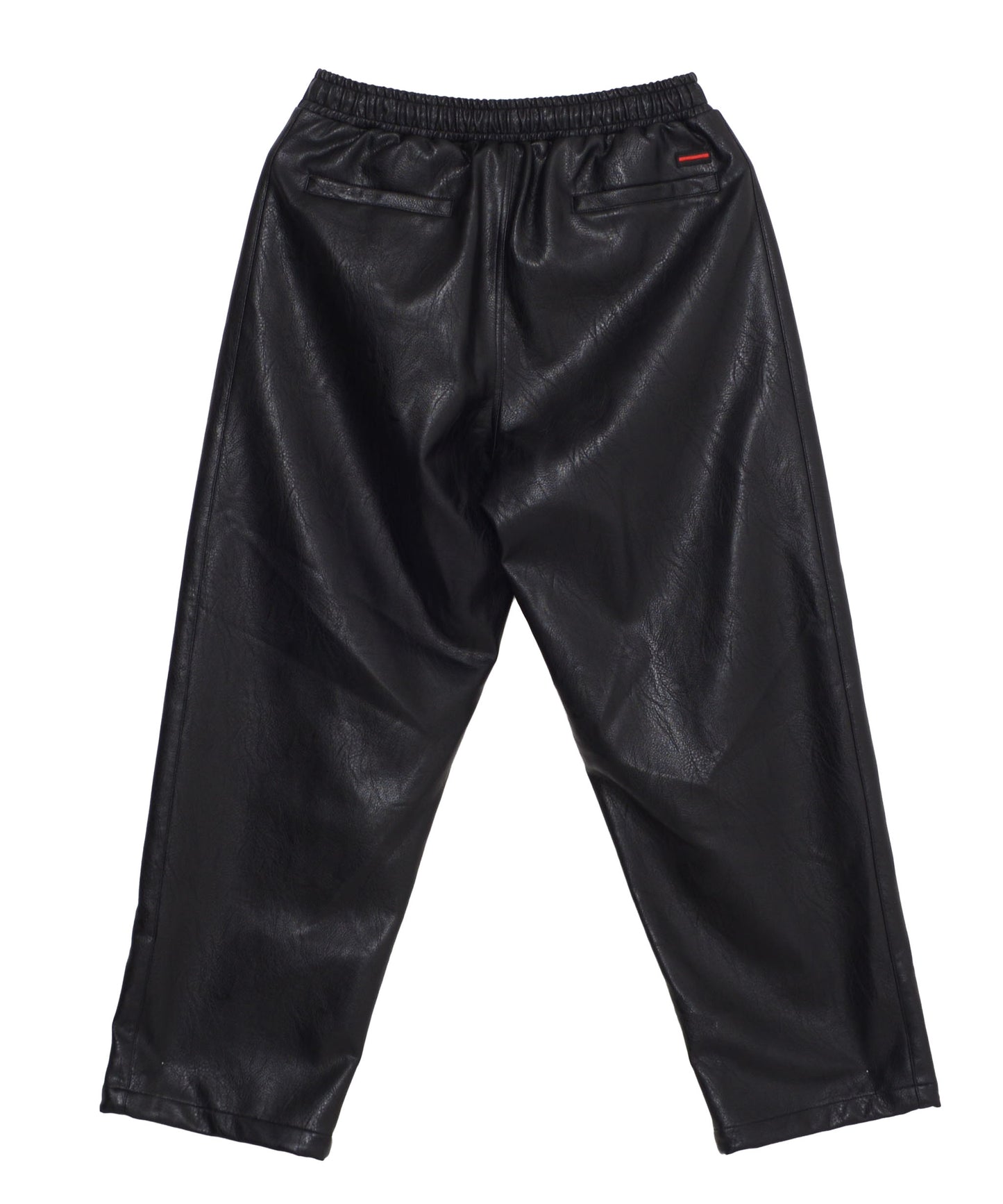【Black Friday30%OFF】FAUX LEATHER TRACK PANTS/フェイクレザー トラックパンツ【FAM-52500】