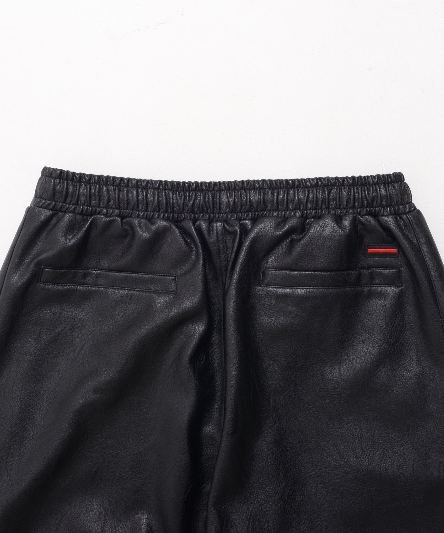 【Black Friday30%OFF】FAUX LEATHER TRACK PANTS/フェイクレザー トラックパンツ【FAM-52500】