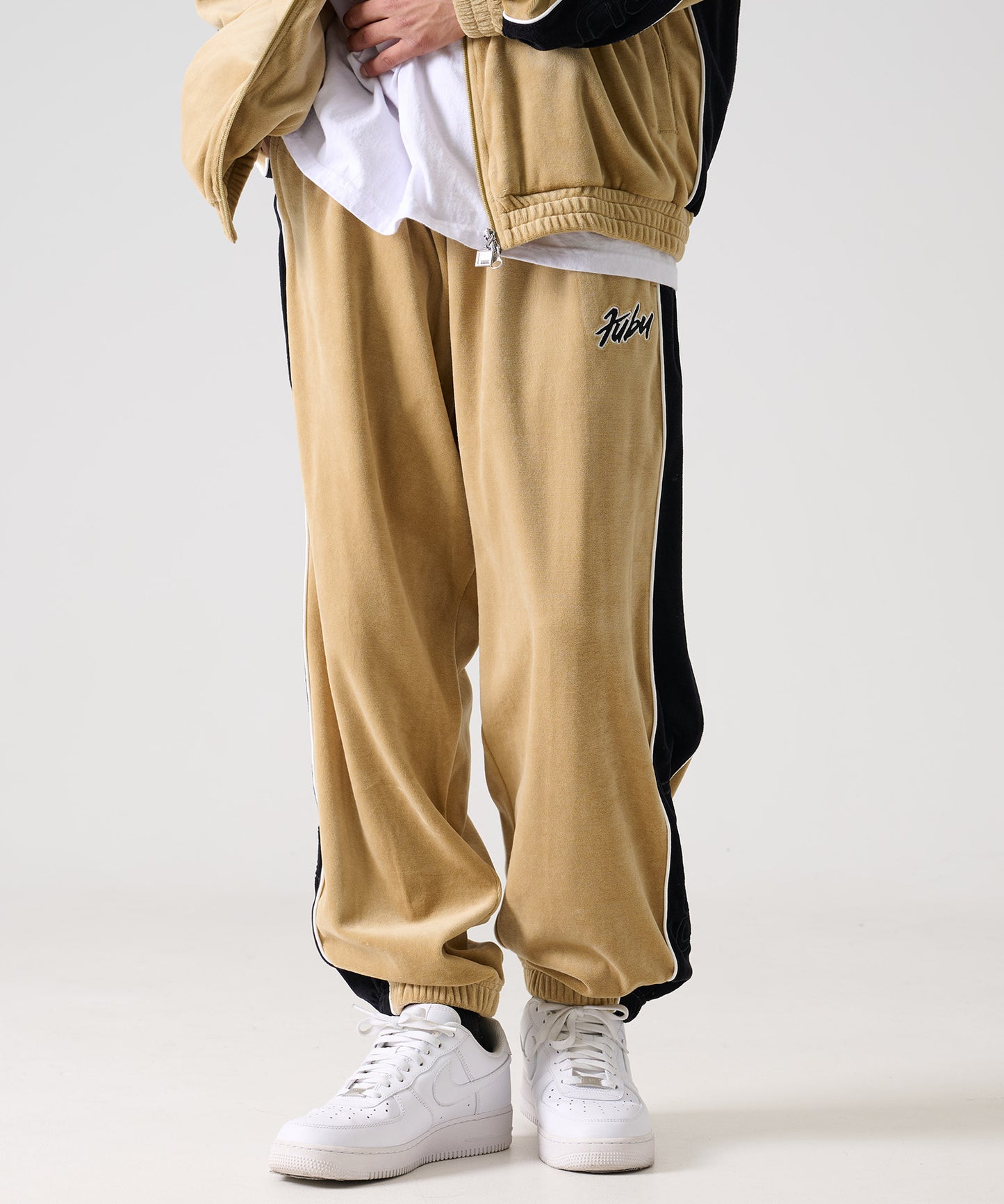 【Black Friday30%OFF】VELOR TRACK PANTS/ベロア トラックパンツ【FAM-52501】