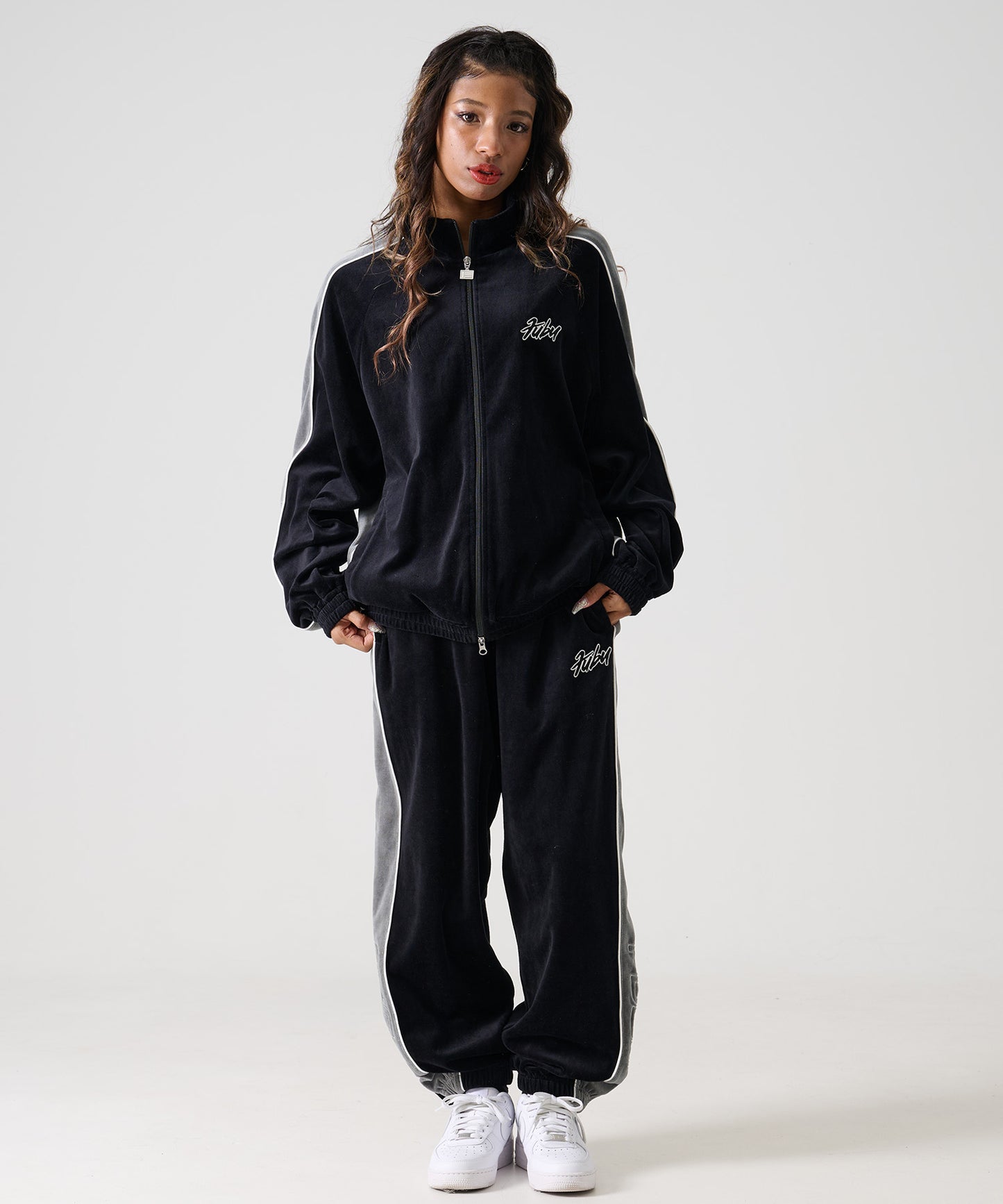 【Black Friday30%OFF】VELOR TRACK PANTS/ベロア トラックパンツ【FAM-52501】
