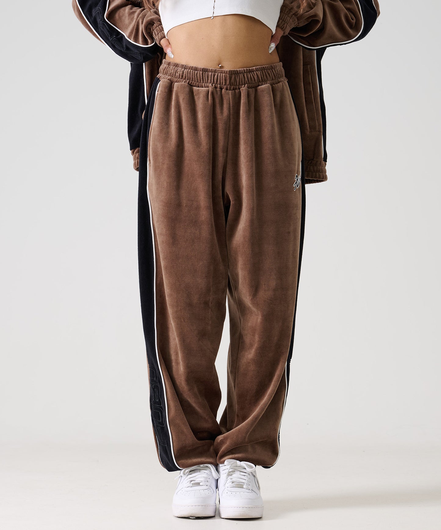 【Black Friday30%OFF】VELOR TRACK PANTS/ベロア トラックパンツ【FAM-52501】
