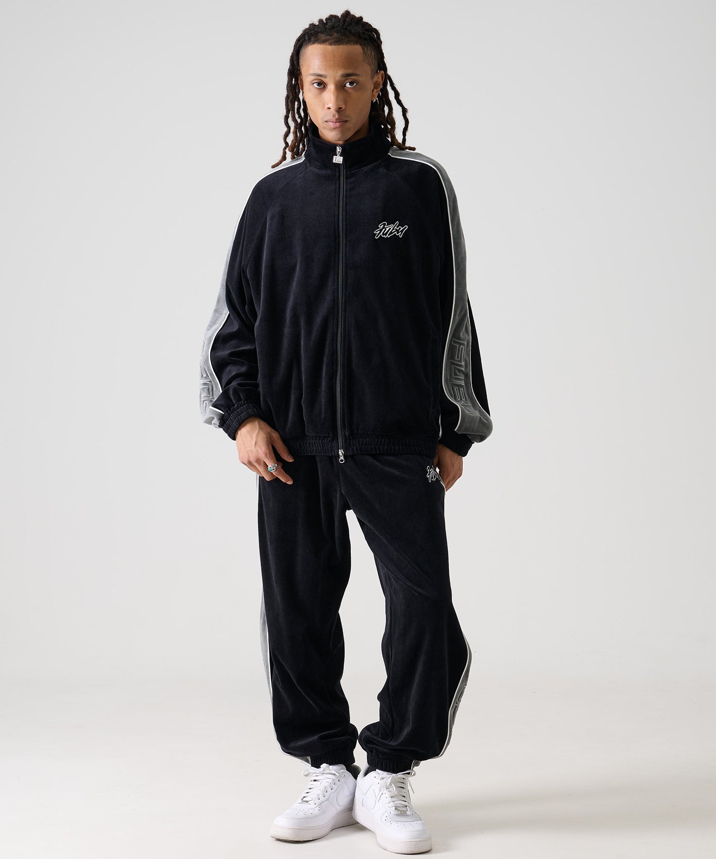 【Black Friday30%OFF】VELOR TRACK PANTS/ベロア トラックパンツ【FAM-52501】