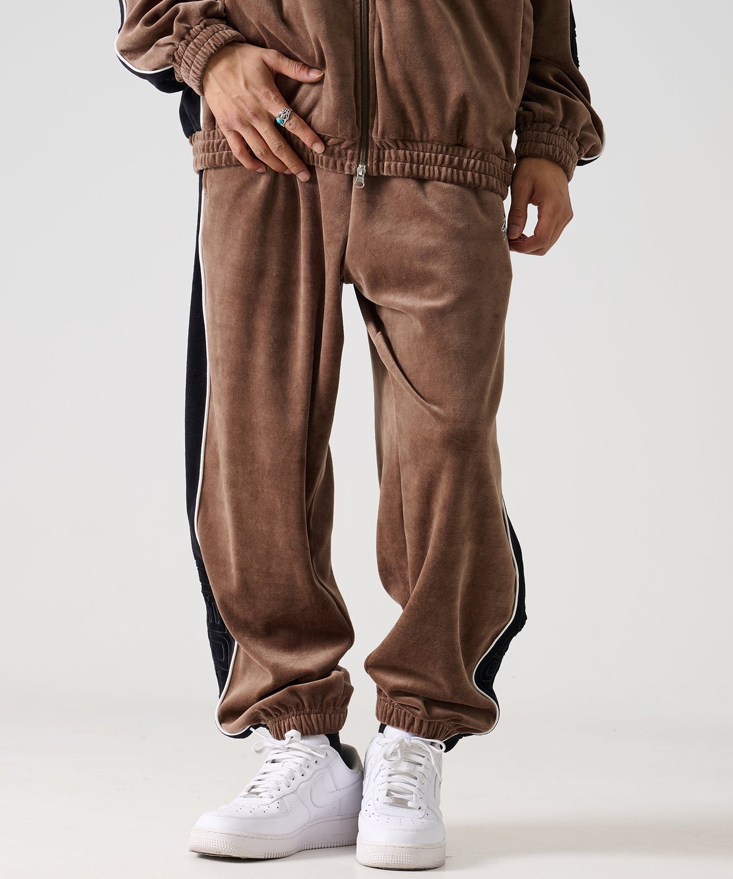 【Black Friday30%OFF】VELOR TRACK PANTS/ベロア トラックパンツ【FAM-52501】