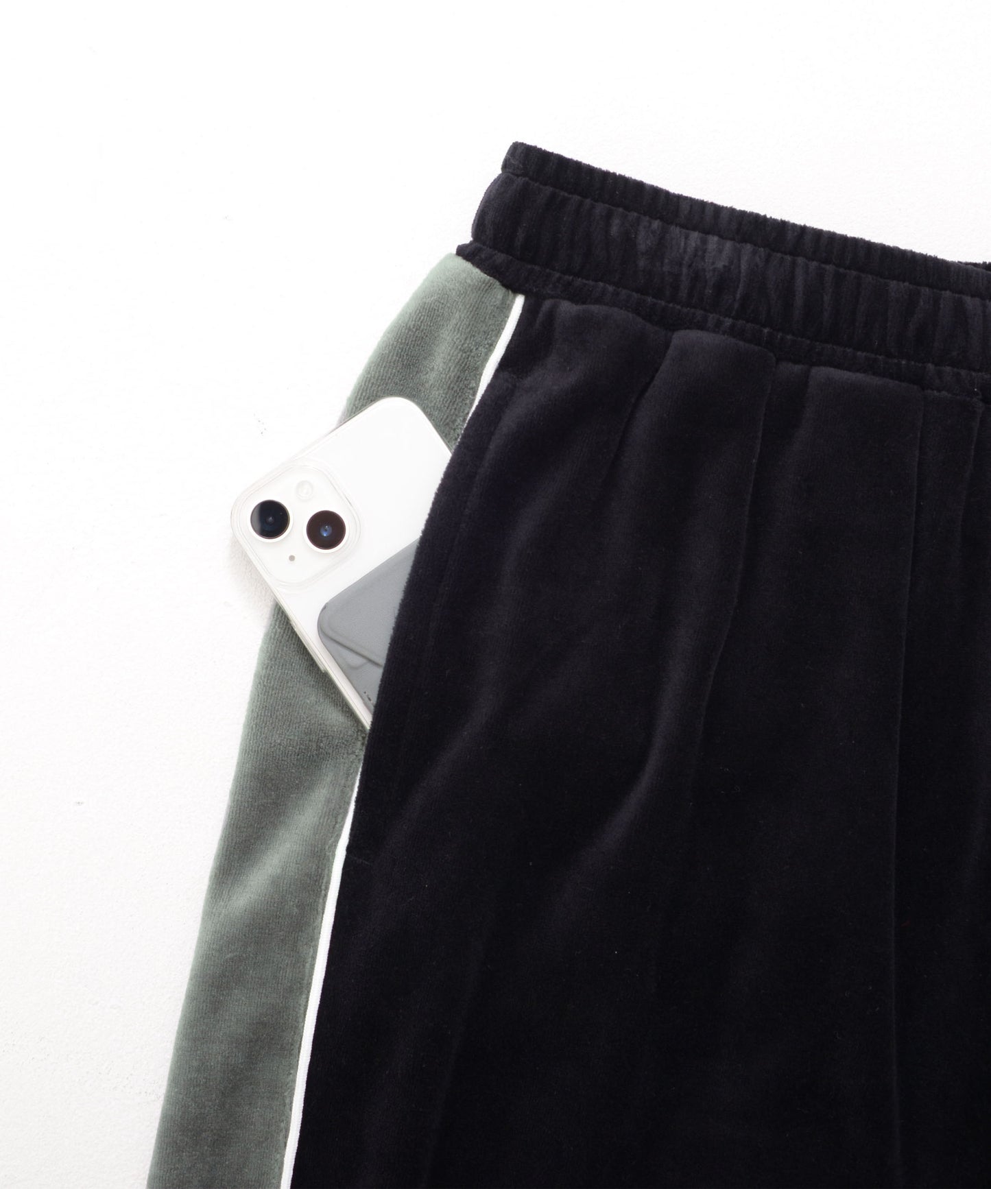 【NEW】VELOR TRACK PANTS/ベロア トラックパンツ【FAM-52501】