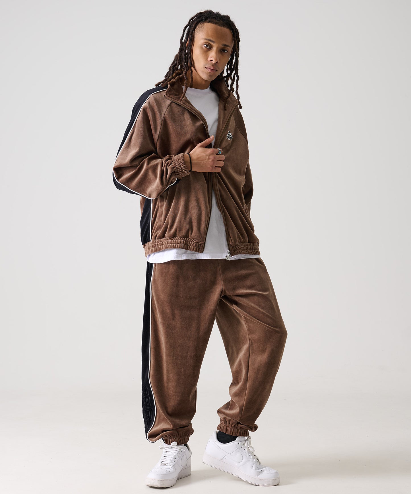 【Black Friday30%OFF】VELOR TRACK PANTS/ベロア トラックパンツ【FAM-52501】