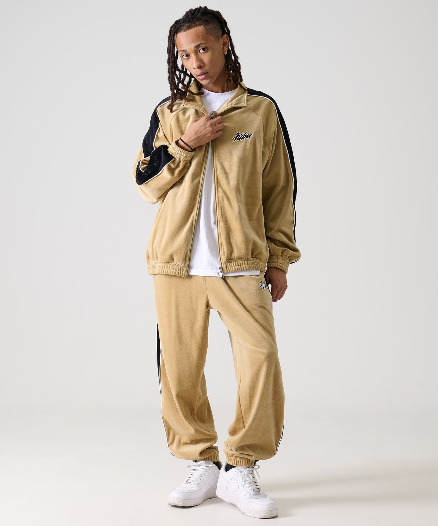 【Black Friday30%OFF】VELOR TRACK PANTS/ベロア トラックパンツ【FAM-52501】