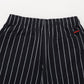 【Black Friday30%OFF】STRIPE SWEAT PANTS/スタッズ デニム パンツ ワイド 【FAM-52503】
