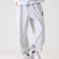 【Black Friday30%OFF】STRIPE SWEAT PANTS/スタッズ デニム パンツ ワイド 【FAM-52503】