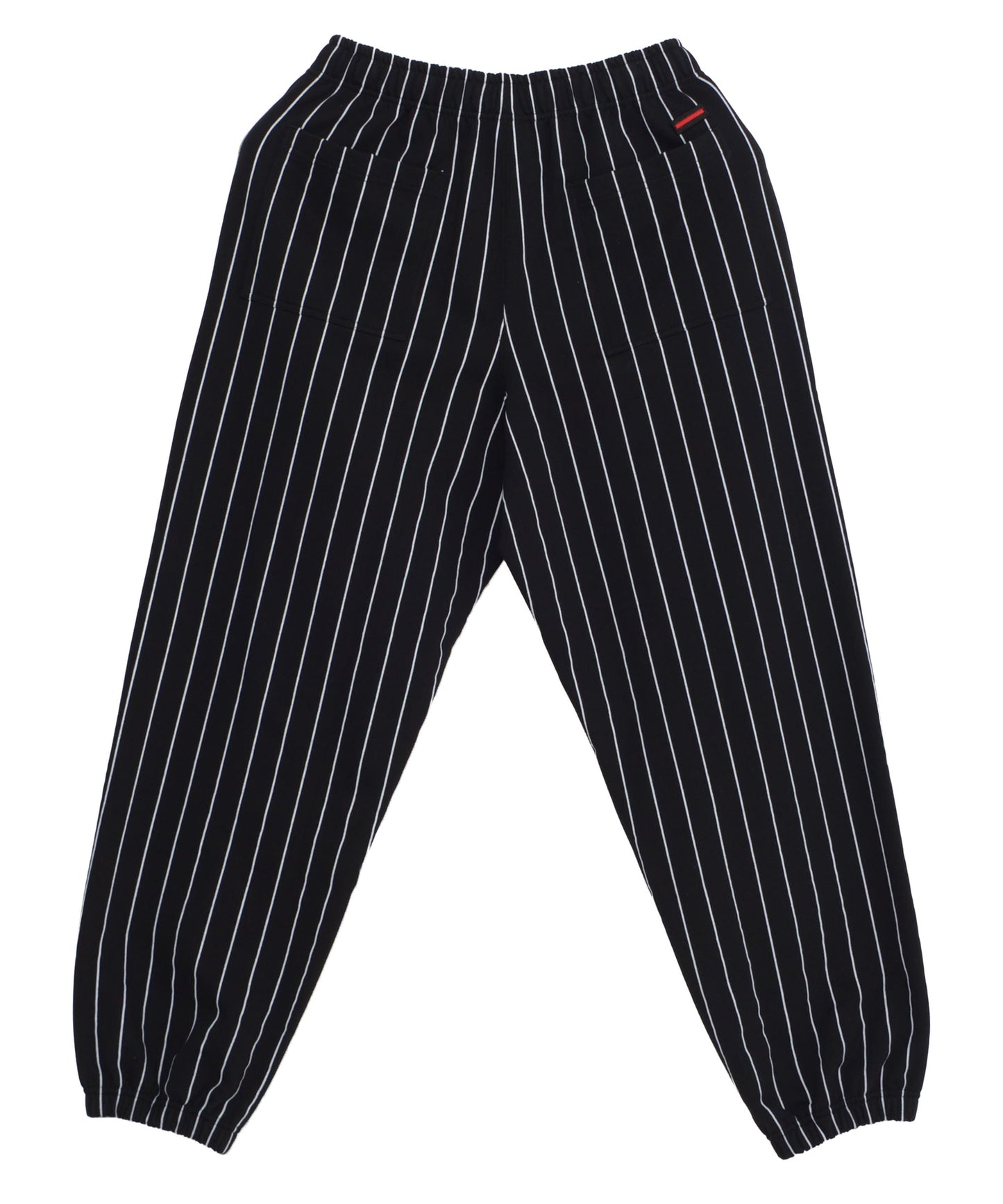 【Black Friday30%OFF】STRIPE SWEAT PANTS/スタッズ デニム パンツ ワイド 【FAM-52503】