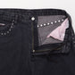 【Black Friday30%OFF】STUDS DENIM PANTS/ストライプ スウェットパンツ 【FAM-52507】