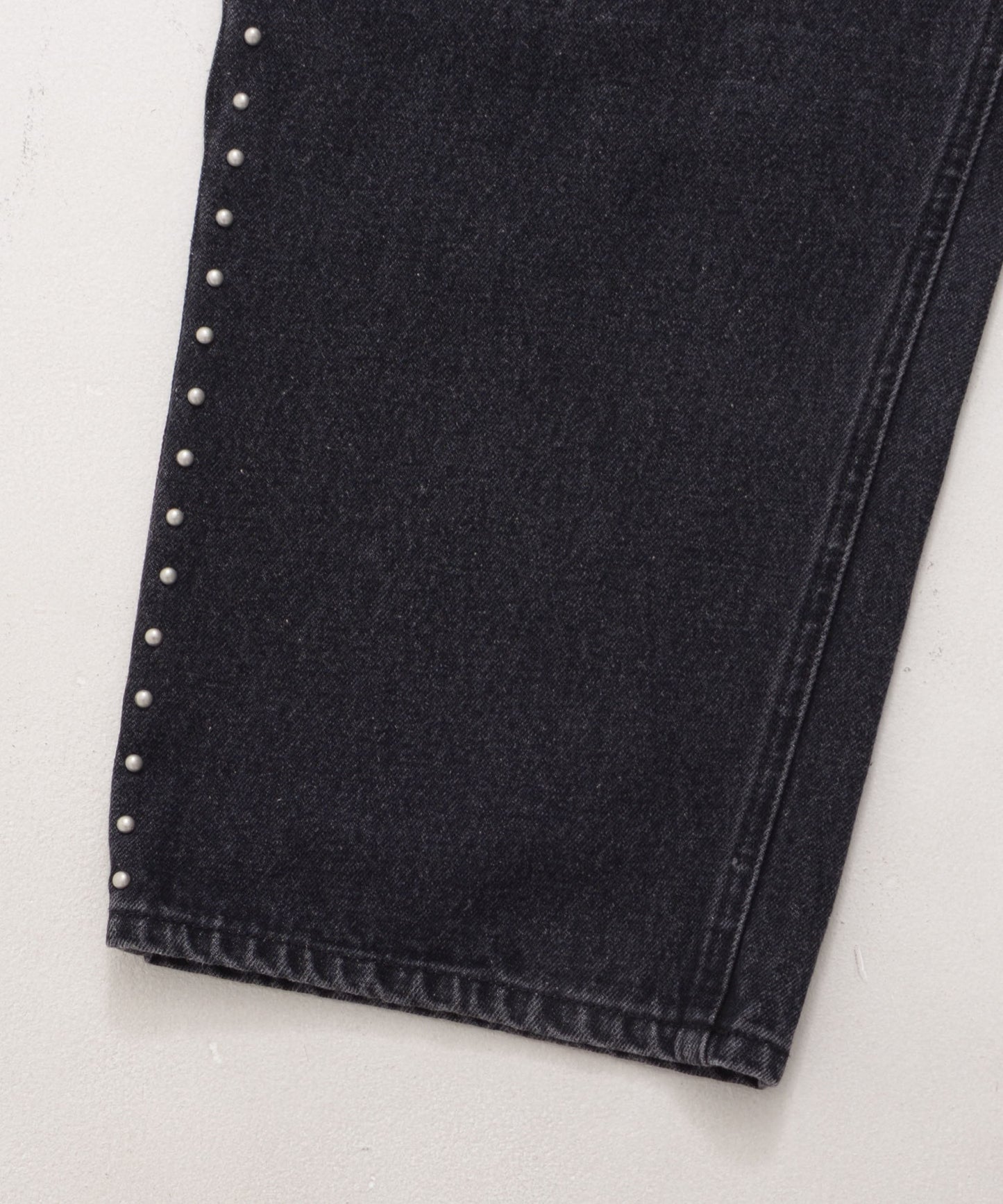 【Black Friday30%OFF】STUDS DENIM PANTS/ストライプ スウェットパンツ 【FAM-52507】
