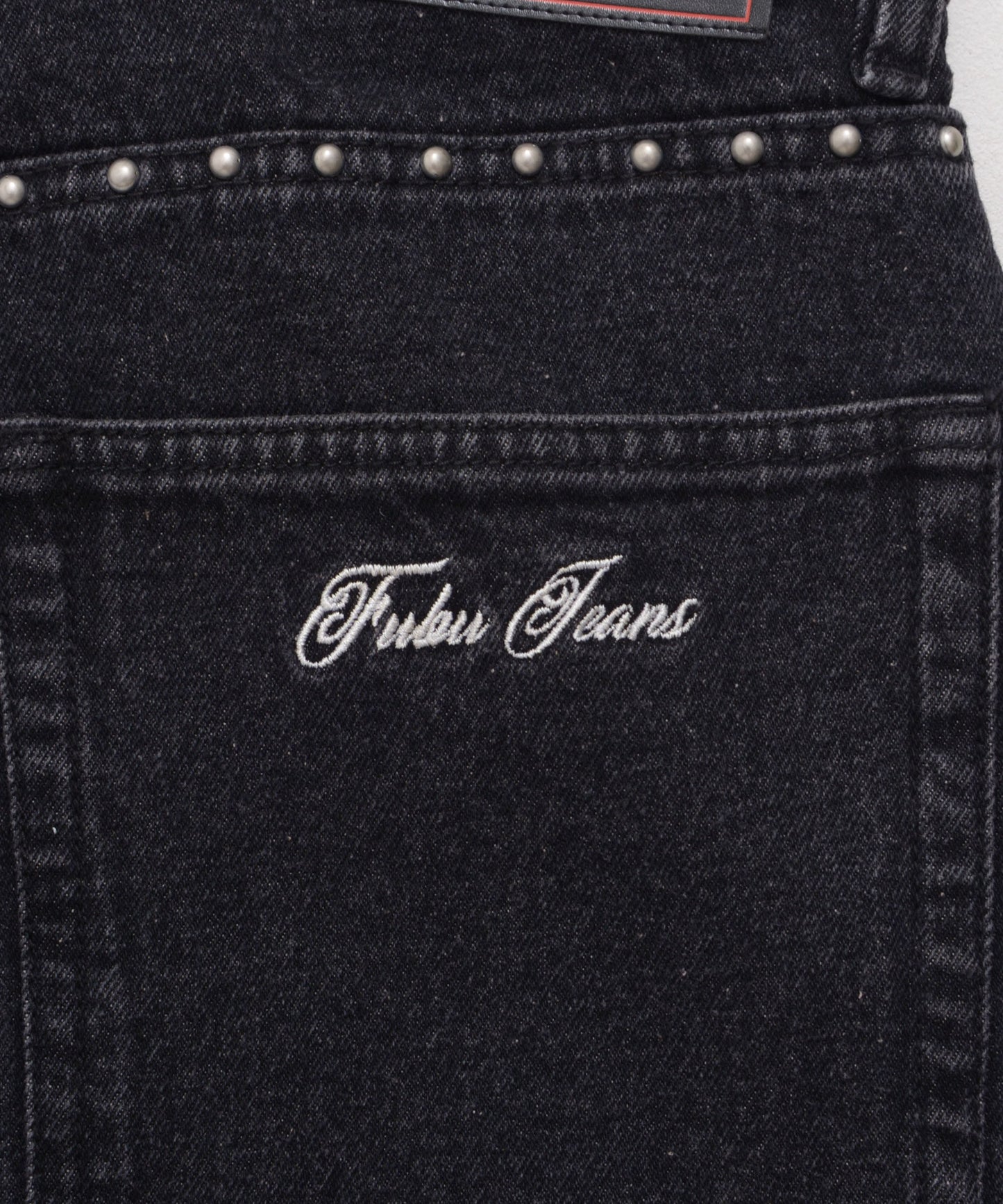 【Black Friday30%OFF】STUDS DENIM PANTS/ストライプ スウェットパンツ 【FAM-52507】