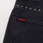 【Black Friday30%OFF】STUDS DENIM PANTS/ストライプ スウェットパンツ 【FAM-52507】
