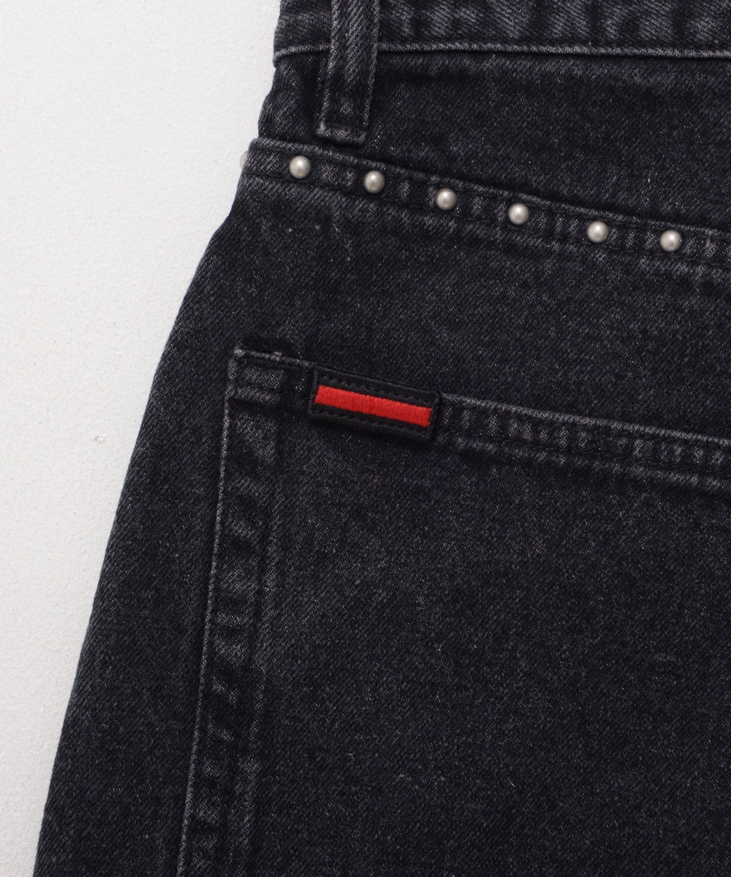 【Black Friday30%OFF】STUDS DENIM PANTS/ストライプ スウェットパンツ 【FAM-52507】