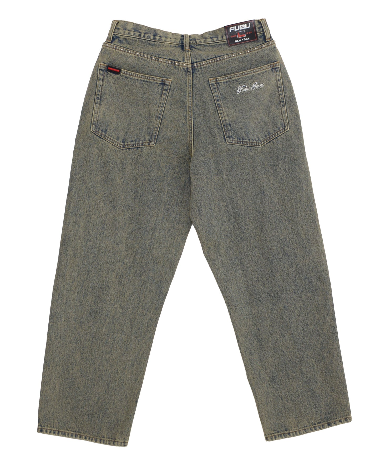 【Black Friday30%OFF】STUDS DENIM PANTS/ストライプ スウェットパンツ 【FAM-52507】