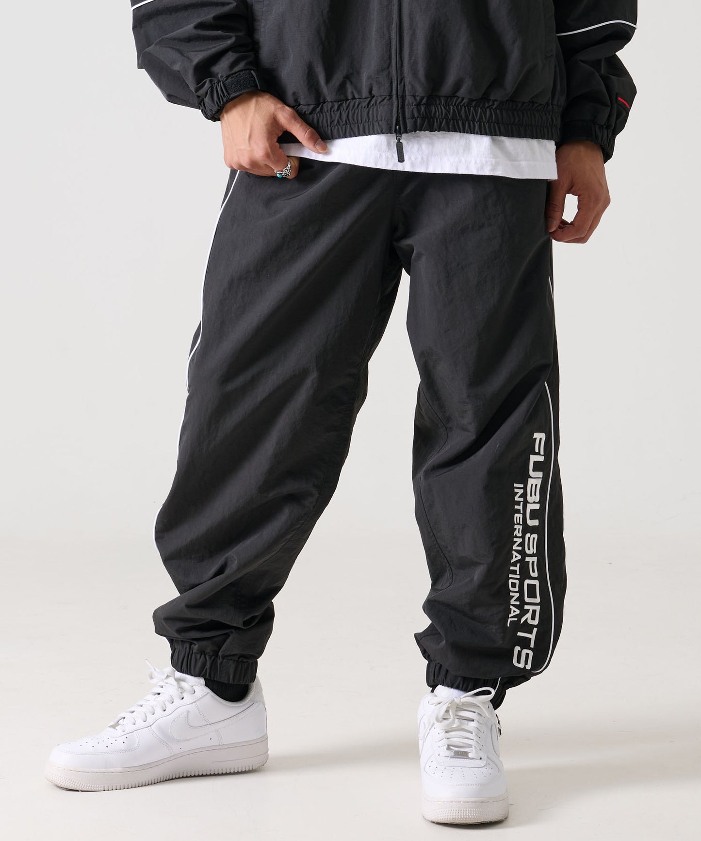 【NEW】NYLON TRACK PANTS/ナイロン トラックパンツ【FAM-52509】