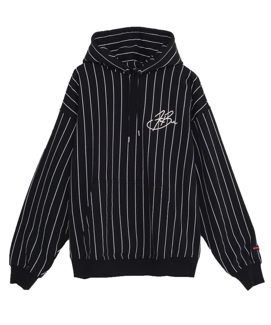【Black Friday30%OFF】STRIPE SWEAT HODIE/ストライプ スウェットパーカー 【FAM-52703】