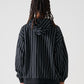 【Black Friday30%OFF】STRIPE SWEAT HODIE/ストライプ スウェットパーカー 【FAM-52703】