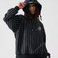 【Black Friday30%OFF】STRIPE SWEAT HODIE/ストライプ スウェットパーカー 【FAM-52703】