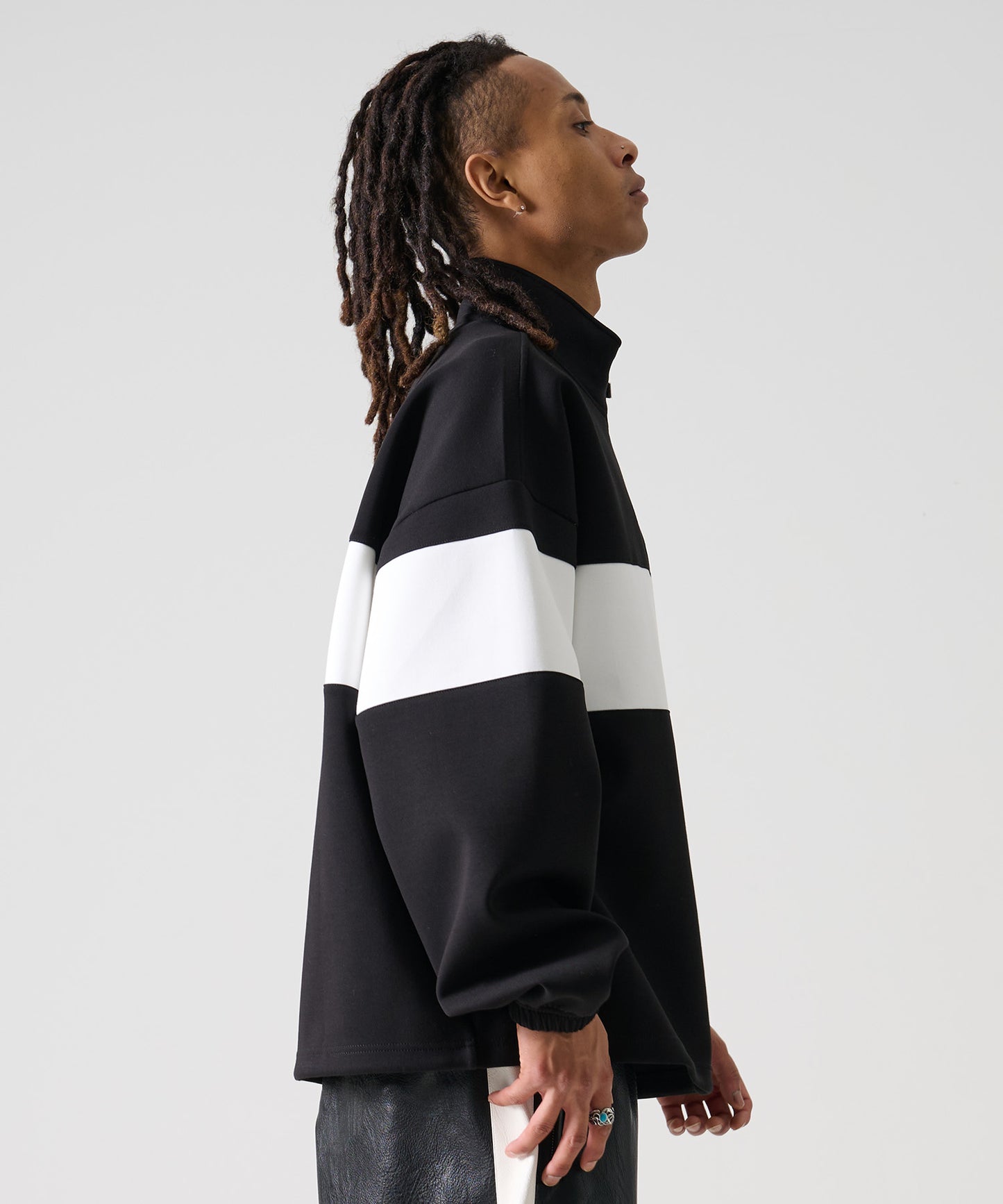 【Black Friday30%OFF】TECH HALF ZIP TRAINER/テック ハーフ ジップ トレーナー 【FAM-52706】