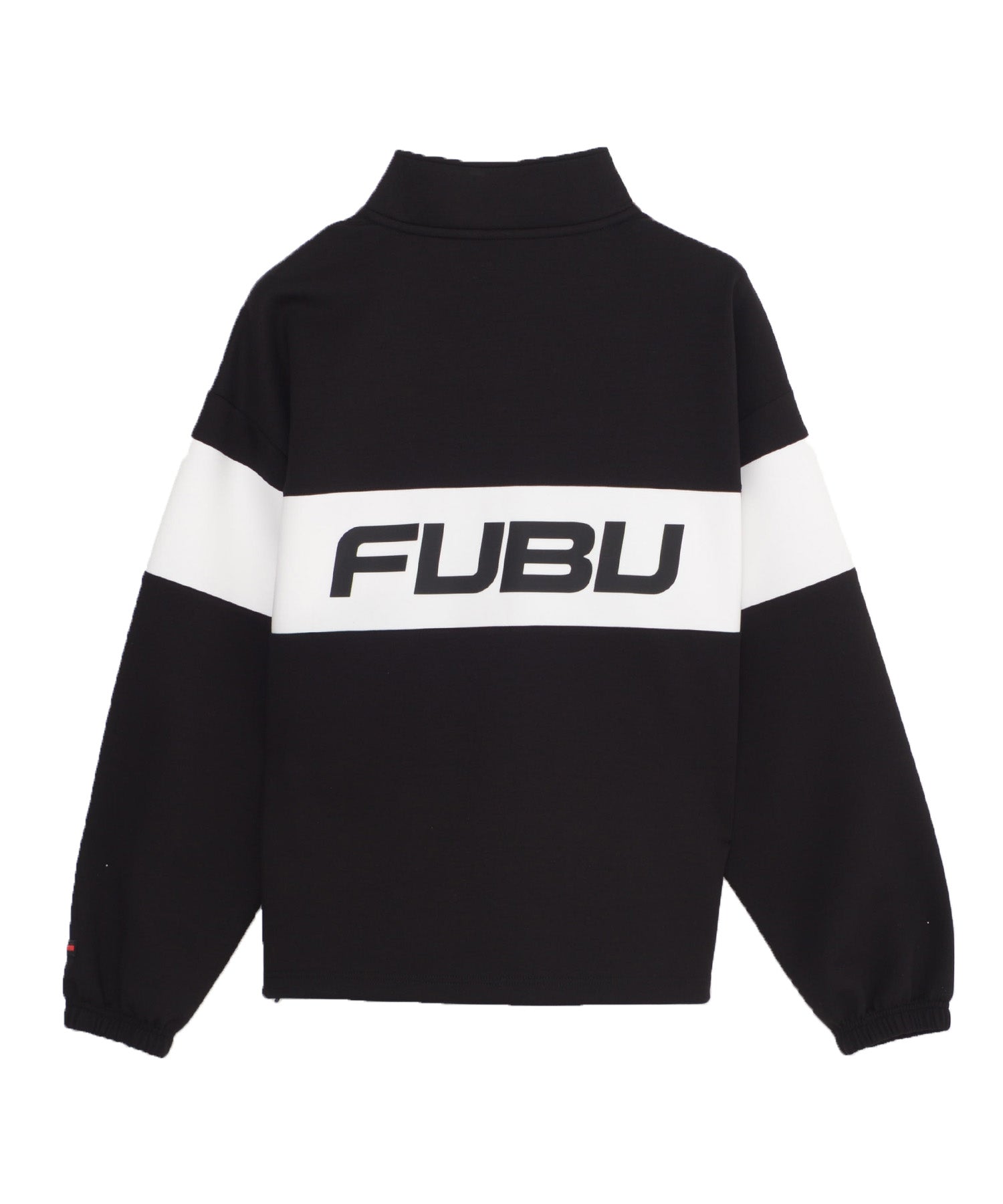 FUBU フブ テック ハーフ ジップ トレーナー 。FUBUはアメリカの代表的