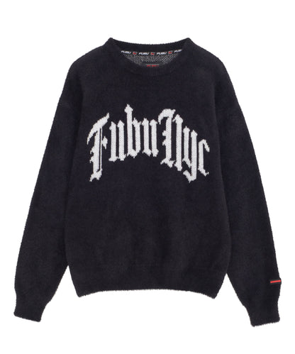 【年末SALE30%OFF】SHAGGY KNIT CREW/シャギーニットクルー【FAM-52712】