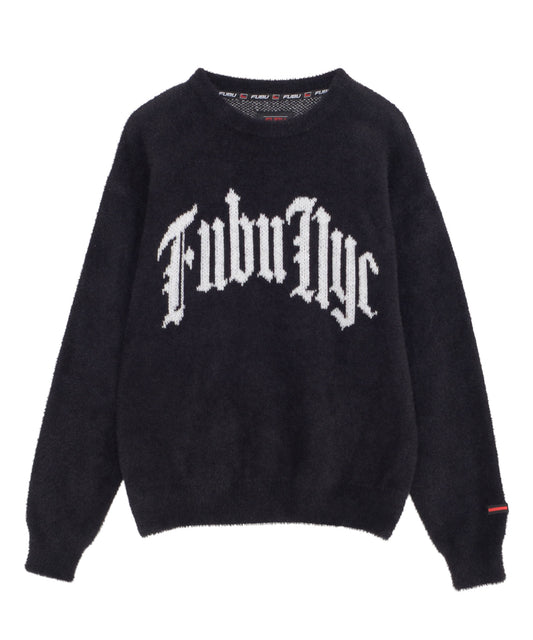【NEW】【10月上旬発送予定】SHAGGY KNIT CREW/シャギーニットクルー【FAM-52712】