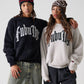 【NEW】【10月上旬発送予定】SHAGGY KNIT CREW/シャギーニットクルー【FAM-52712】