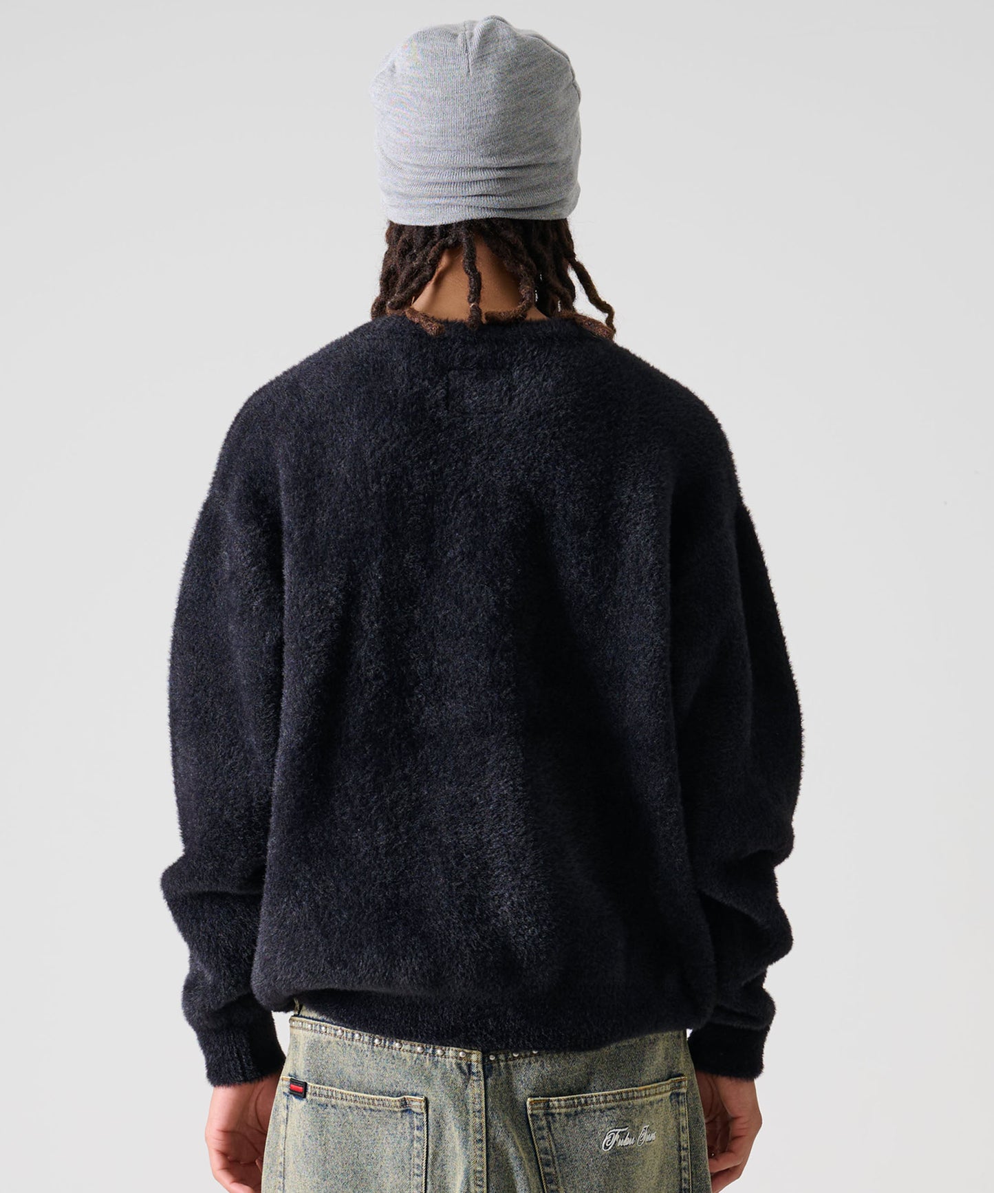 【NEW】【10月上旬発送予定】SHAGGY KNIT CREW/シャギーニットクルー【FAM-52712】