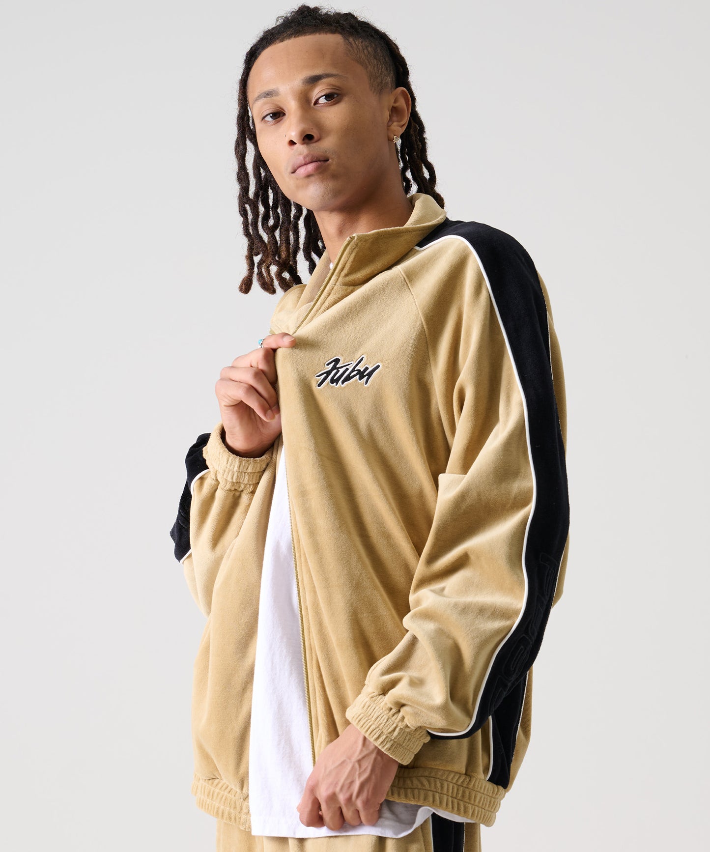 【年末SALE30%OFF】VELOR TRACK JACKET/ベロア トラック ジャケット【FAM-52715】