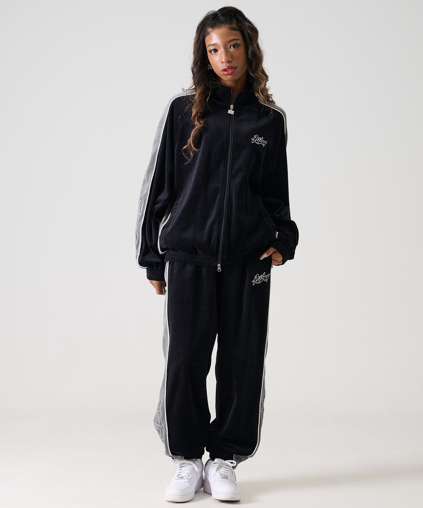 【年末SALE30%OFF】VELOR TRACK JACKET/ベロア トラック ジャケット【FAM-52715】