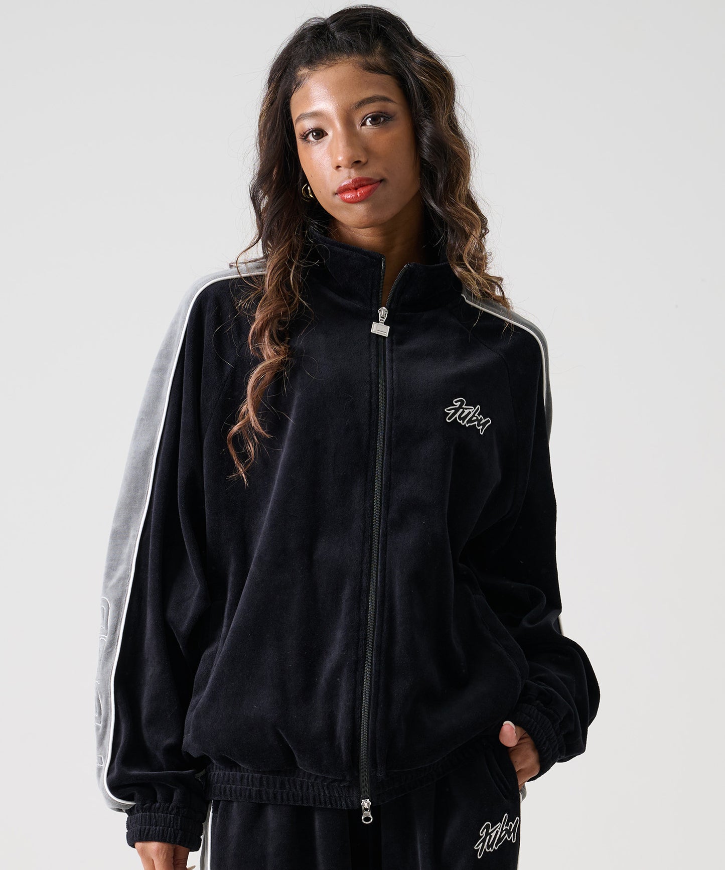 【年末SALE30%OFF】VELOR TRACK JACKET/ベロア トラック ジャケット【FAM-52715】