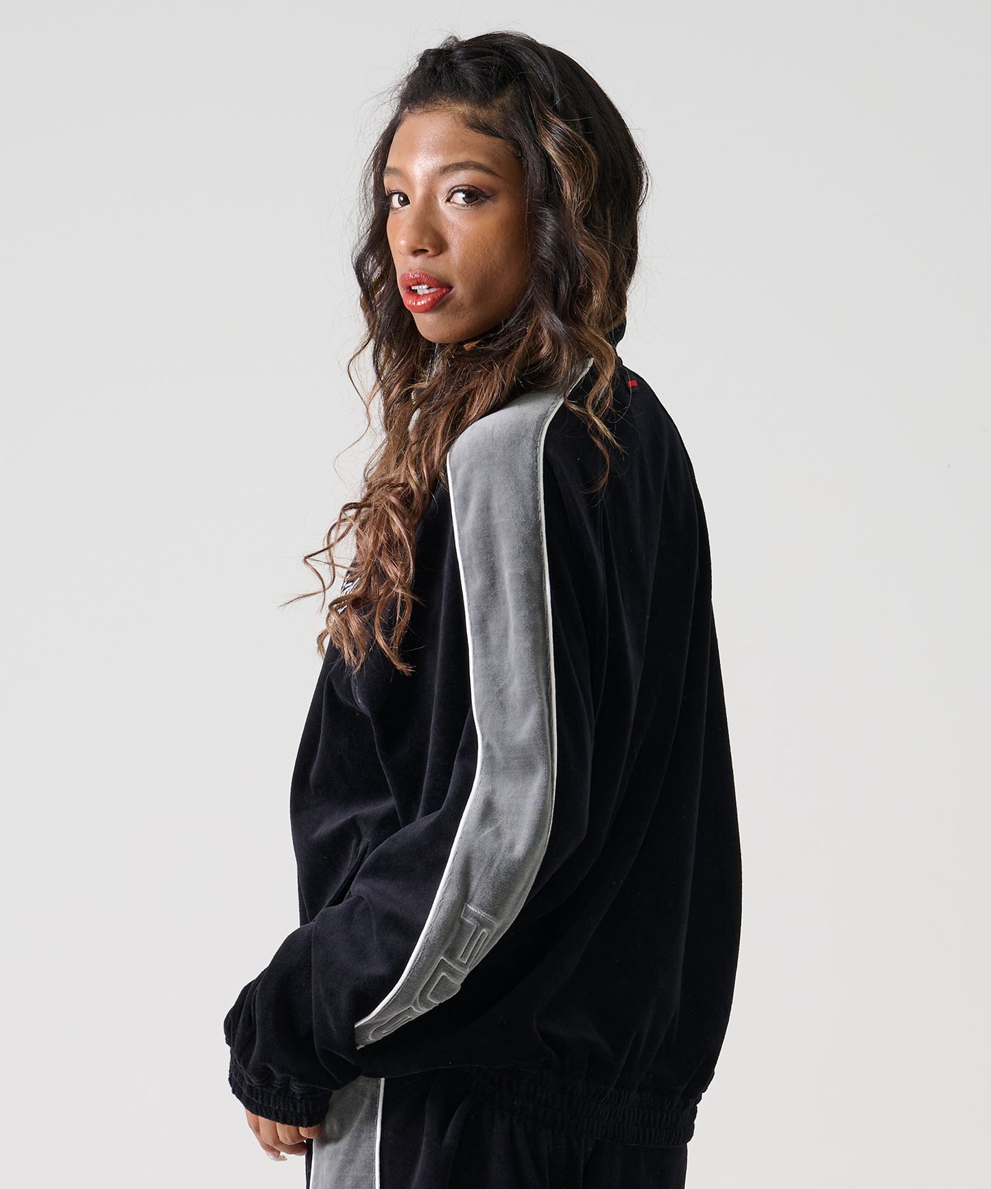 【年末SALE30%OFF】VELOR TRACK JACKET/ベロア トラック ジャケット【FAM-52715】