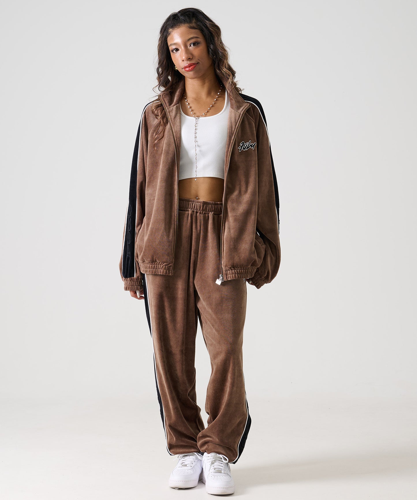 【年末SALE30%OFF】VELOR TRACK JACKET/ベロア トラック ジャケット【FAM-52715】